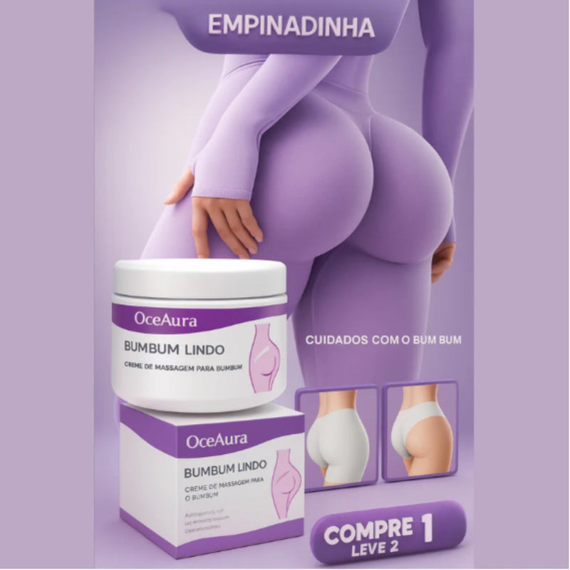 Creme para ganho e aumento de glúteo - FRETE GRÁTIS | COMPRE 1 LEVE 2 COM 50% DE DESCONTO