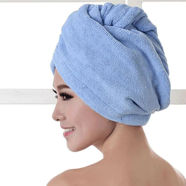 Toalha de Secagem Rápida de Cabelo